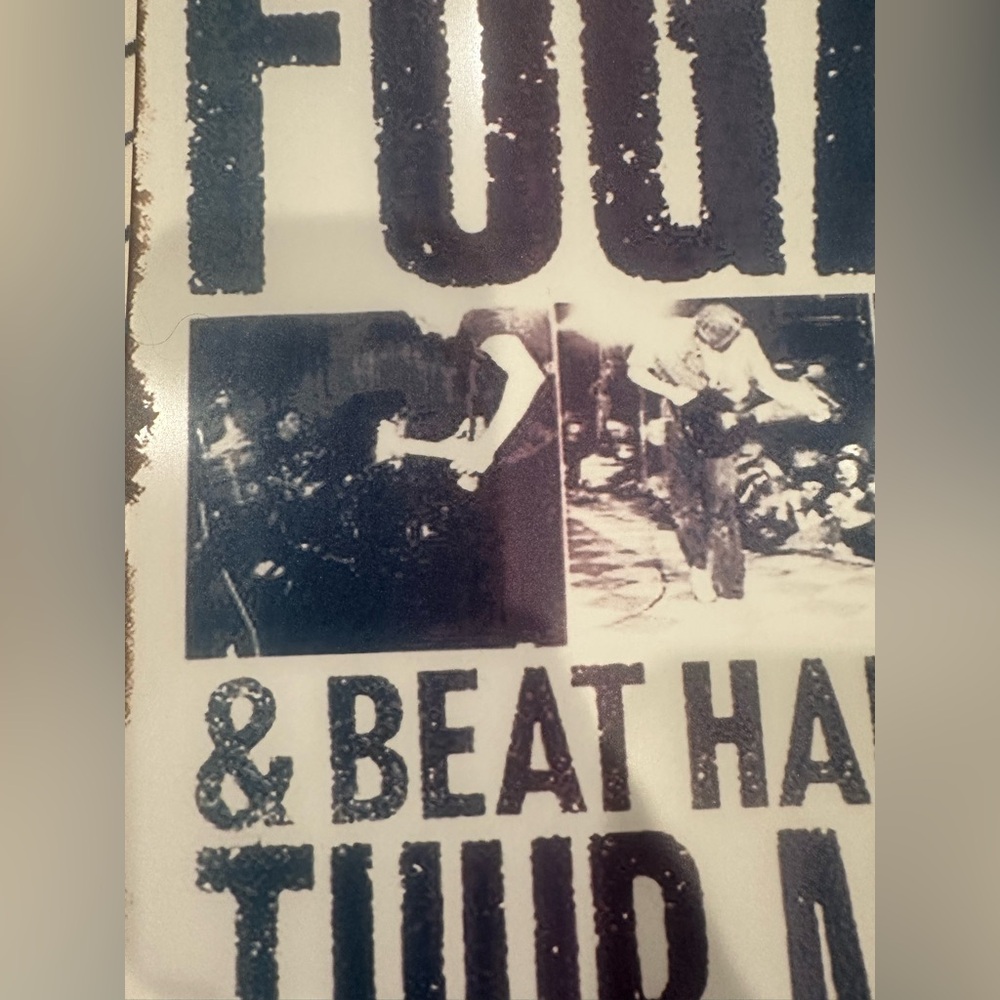 Fugazi Concert metal Poster Sign - Blue and White - Picture 6 of 13